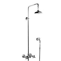 Wall-mounted shower set 3284-33contemporaryfor hotelwith hand shower