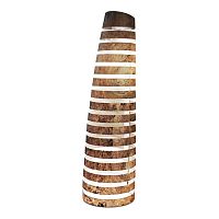Floor-standing lamp SPEIRA steelanodized aluminumstone