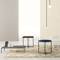 Contemporary side table Tic | Tacmelaminemetal baseround