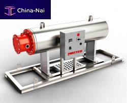 Circulation heater for liquidselectricanti-corrosion
