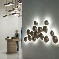 Contemporary wall light CHESTNUTindoormetalLED