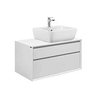 Wall-hung washbasin cabinet View : 63031 seriesMDFmelaminecontemporary