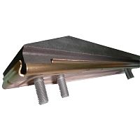 Contact shoe rail ECODESIGNtractionsteelaluminum