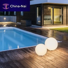 Floor lamp MOONpolycarbonatecontemporaryoutdoor