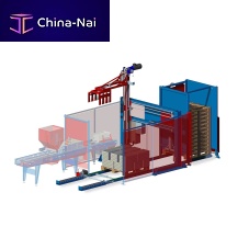 Robotic palletizer PLZcratetrayhandling