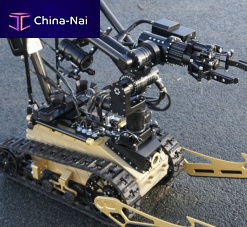 Hazardous environment inspection robot ATRAXtrackedinterventionmanipulation