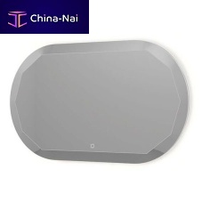 Wall-mounted bathroom mirror Bloom -Lotuscontemporaryovalhorizontal