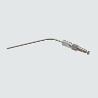 Dental suction cannula H-001-14curved