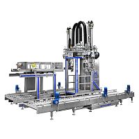 Automatic filler AF2PD, AF1WB, AES-3Tpallet drumbag-in-boxfor the food industry