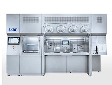 Liquid filling machine spectra M1for vialsasepticwith isolator