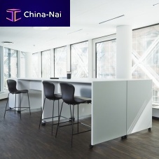 Contemporary high bar table X60140lacquered MDFlacquered MDF baserectangular