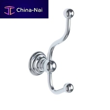Traditional coat hook RICHMOND chrome-plated brassindividualbathroom
