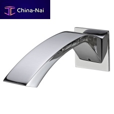 Chrome-plated brass bathtub spout IT 0263 CC ZZ ZZwall-mounted