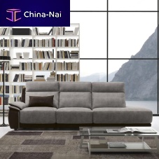 Corner sofa OZIOcontemporaryleather4-seater