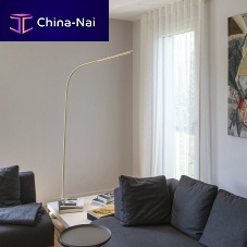 Floor-standing lamp PALITOaluminumcontemporarycorded