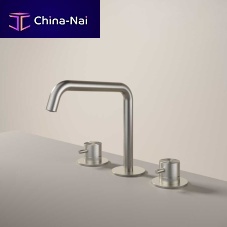 Double-handle washbasin mixer tap AR033countertopstainless steelbathroom