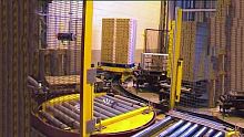 Multi-line palletizer roboticfor home appliancesfor induction heating