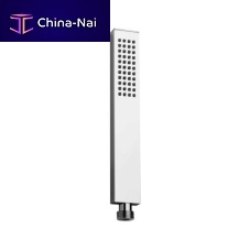 Rectangular hand shower ROCKchrome-plated brasscontemporarywhite