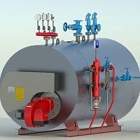 Steam boiler SYK gas