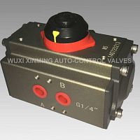 Pneumatic valve actuator XM-AT40 lineardouble-actingcompact