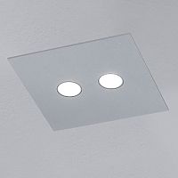 Recessed ceiling light fixture SWING ILEDrectangularaluminum