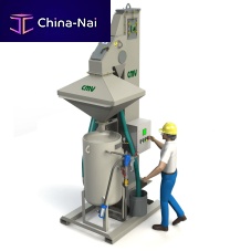Abrasive recycling unit