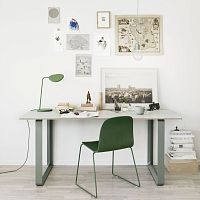 Desk lamp LEAFaluminumcontemporarycorded