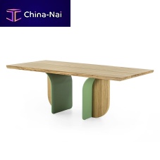 Contemporary table FORMAoaksolid woodwalnut