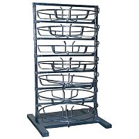 Storage cart OBS007galvanised steelshelfreel holder