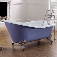 Oval bathtub Lavandewith legsfor homescontemporary