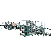 Wrap-around case packer sleeve wrapping machine automaticfor paper