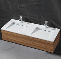 Double washbasin cabinet KKR-1332wall-hungstone resinacrylic