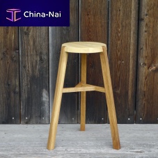Contemporary bar stool Y oakashoak base