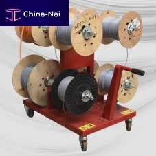 Transport trolley CAR-PB-MECS-8steelindustrialcable-drum powered