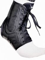 Ankle orthosis WX-1053open heelwith laces