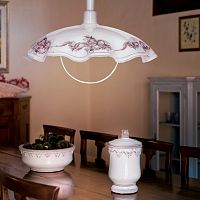 Pendant lamp VETRO : 3041glassplastictraditional