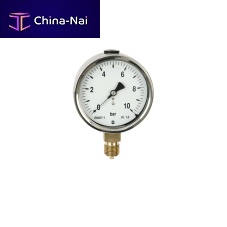 Differential pressure gauge 74analogthreadedstainless steel