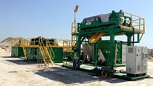 Drilling fluid recycling plant GN seriesoilskid-mounted
