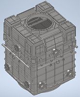 Wet electrostatic precipitator for ships
