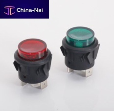 Signaling indicator light DFC Seriespanel-mountround