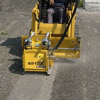 Skid steer loader cold planer PL 25.10compactfor asphalt