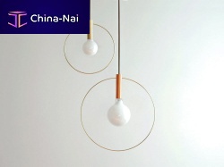 Pendant lamp AURAglasscontemporarycorded