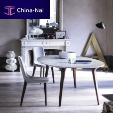 Contemporary dining table ADEMARoakwalnutmarble