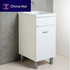 Free-standing washbasin cabinet CORALLO-45ceramiccontemporarywith integrated cupboards