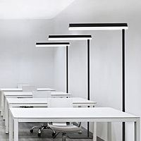 Floor-standing lamp 3F MIRELLAstainless steelpainted steelpolycarbonate