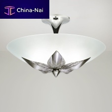 Traditional ceiling light COUPE ENVOLroundglassmetal