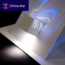 Original design wall light outdoormetalcube-shaped