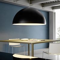 Pendant lamp AVICO MEDIUMchromed metalpolymercontemporary