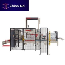 Low level infeed palletizer LLPbagfor the food industryindustrial