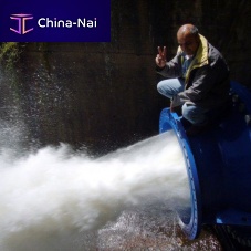 Plunger valve manualflow controlfor water